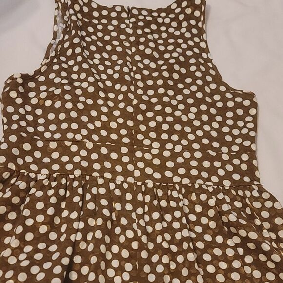 J. Crew Polka Dot Peplum Top. Size 8 - Picture 7 of 10